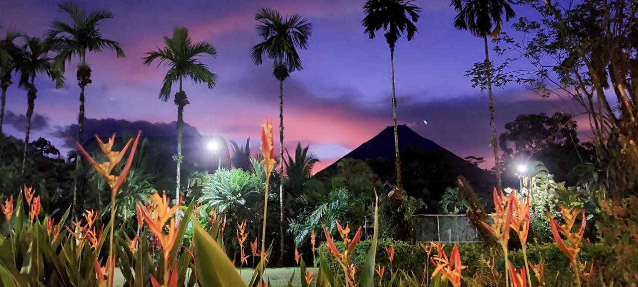 아레날 백패커스 리조트 La Fortuna 외부 사진 Sunset at the San José International Airport