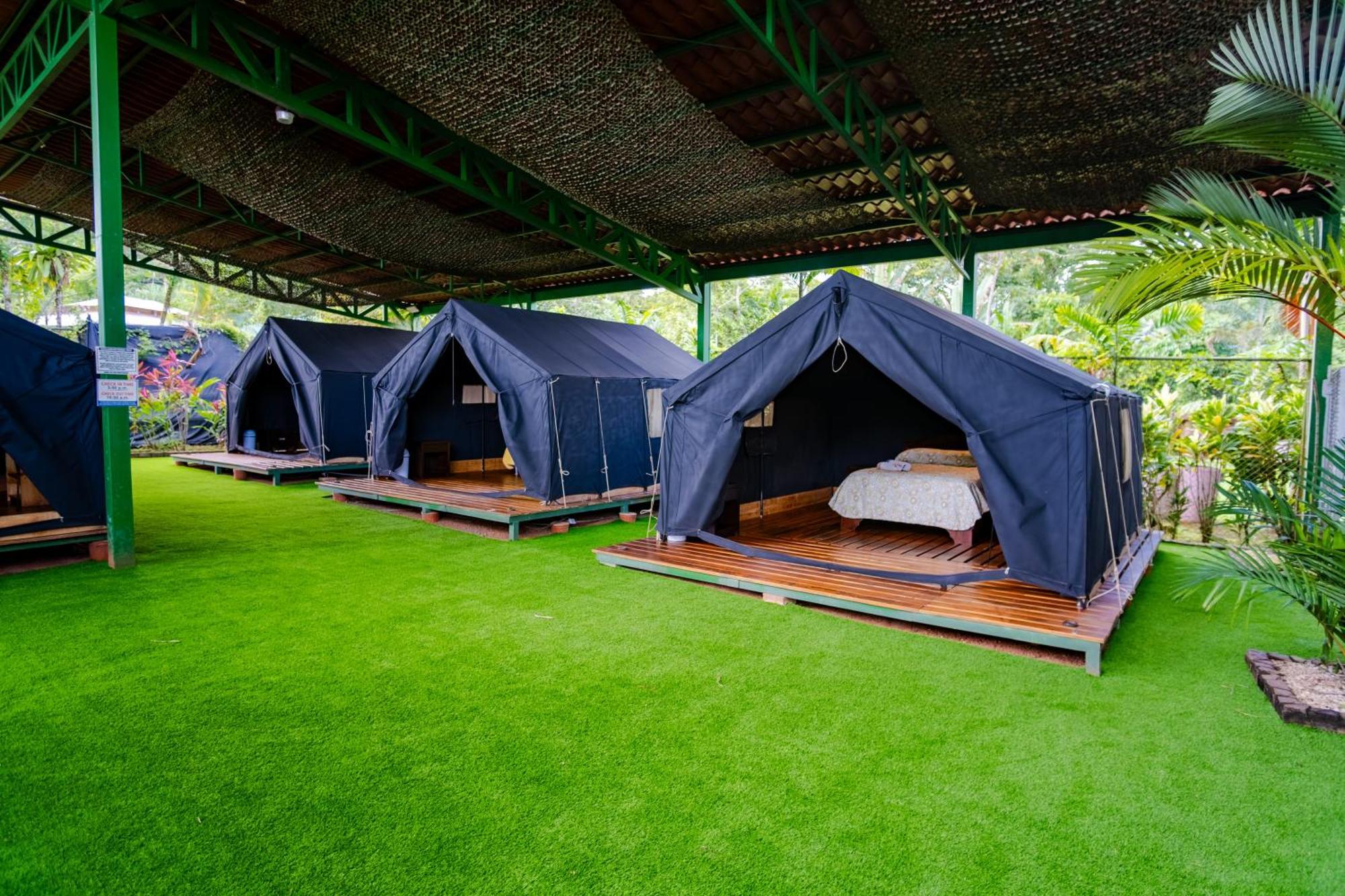 아레날 백패커스 리조트 La Fortuna 외부 사진 Campsite at the resort